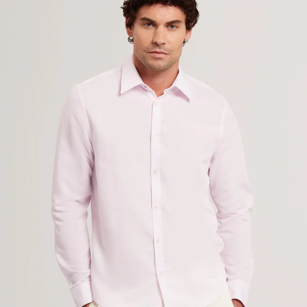 Ted Baker Ted Baker LS Regular Fit Linen Shirt detail 2