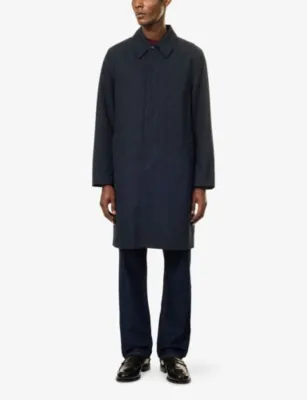 SUNSPEL Ventile Cotton Mac in DARK NAVY, additional product view 3
