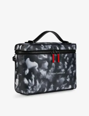 CHRISTIAN LOUBOUTIN Tactical Printed Leather Crossbody Bag detail 2