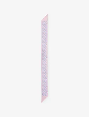 PRADA Printed Silk Tie - BLACK detail 2