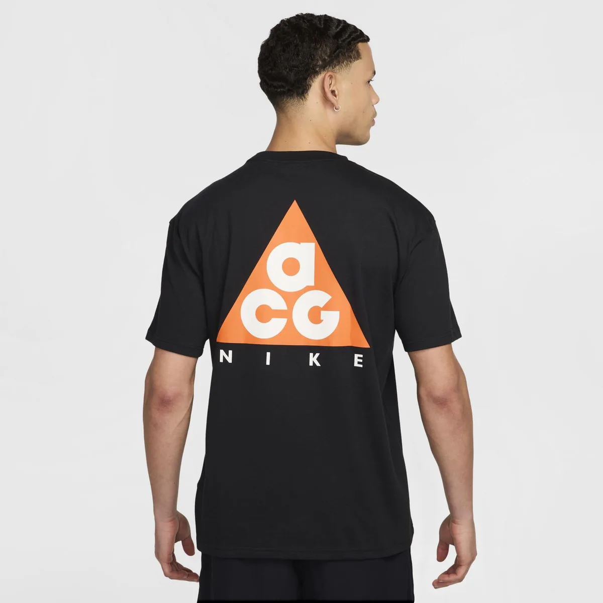 For Him Nike ACG M90 T-Shirt in Black, additional product view 2