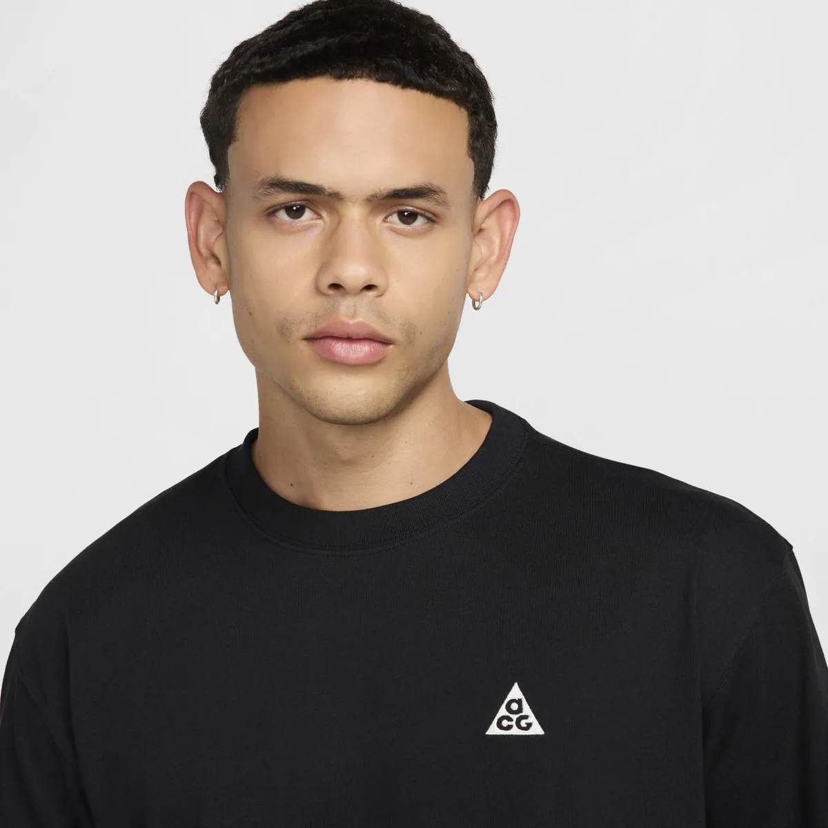 For Him Nike ACG M90 T-Shirt in Black, additional product view 3