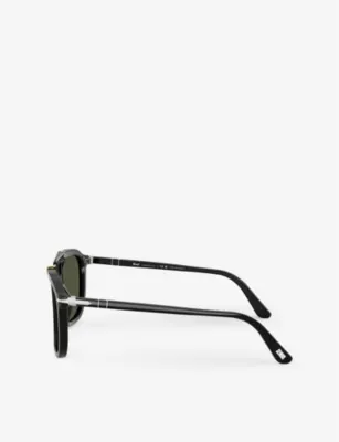 PERSOL PO0203S Square-Frame Acetate Sunglasses detail 3