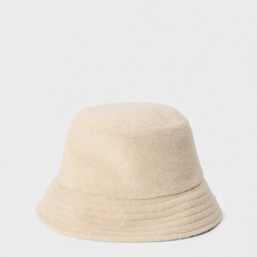 Moncler Men's Ted Fleece Bucket Hat detail 2