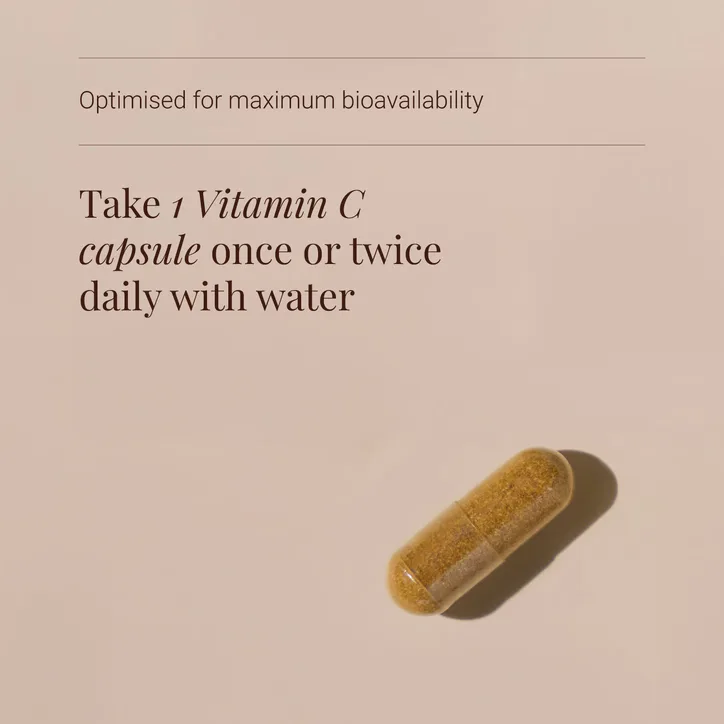 KIKI HEALTH Organic Vitamin C - 50 Vegicaps, additional product view 3