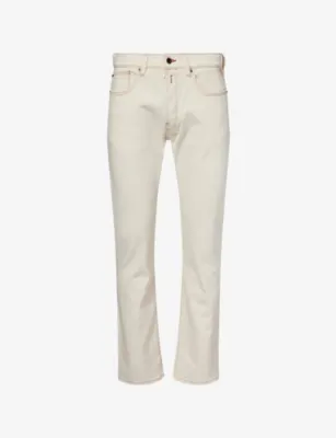 REPLAY Deryck Straight-Leg Denim Jeans - 28/32 in ECRU – Mens | Jeans | Straight Leg