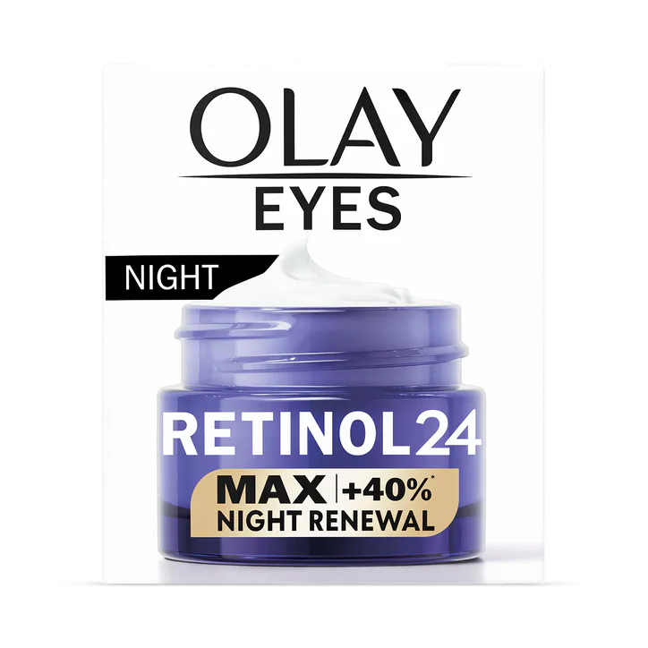 Olay Retinol 24 MAX Night Eye Cream, Anti Aging Skincare for Dark Circles, 15ml detail 2
