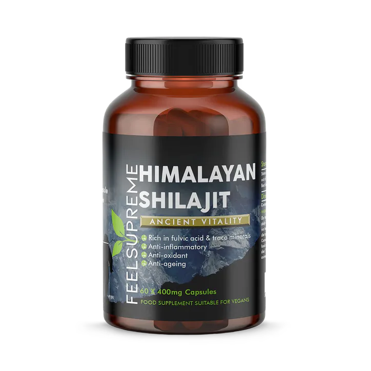 Feel Supreme Premium Himalayan Shilajit 60 Caps