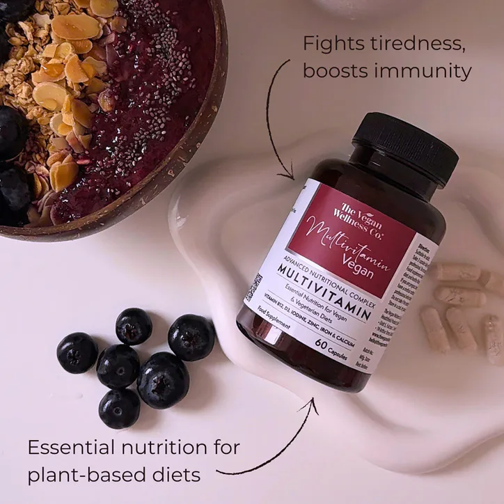 The Vegan Wellness Co. Vegan Multivitamin 60 Capsules detail 2