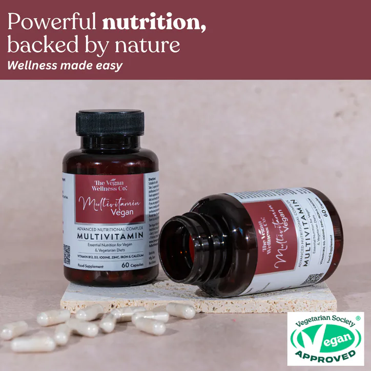 The Vegan Wellness Co. Vegan Multivitamin 60 Capsules detail 3