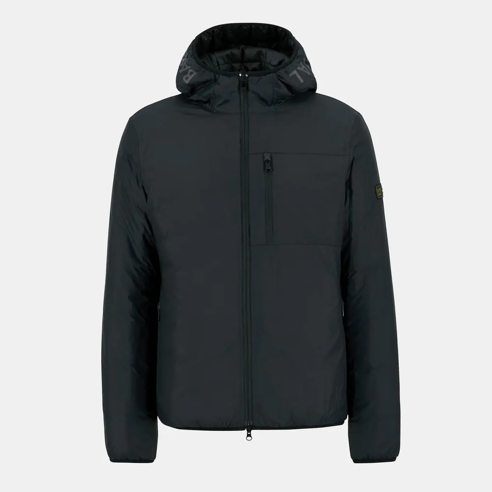 Barbour International Men's Lumley Hooded Long Sleeve Full Zip Quilted Jacket