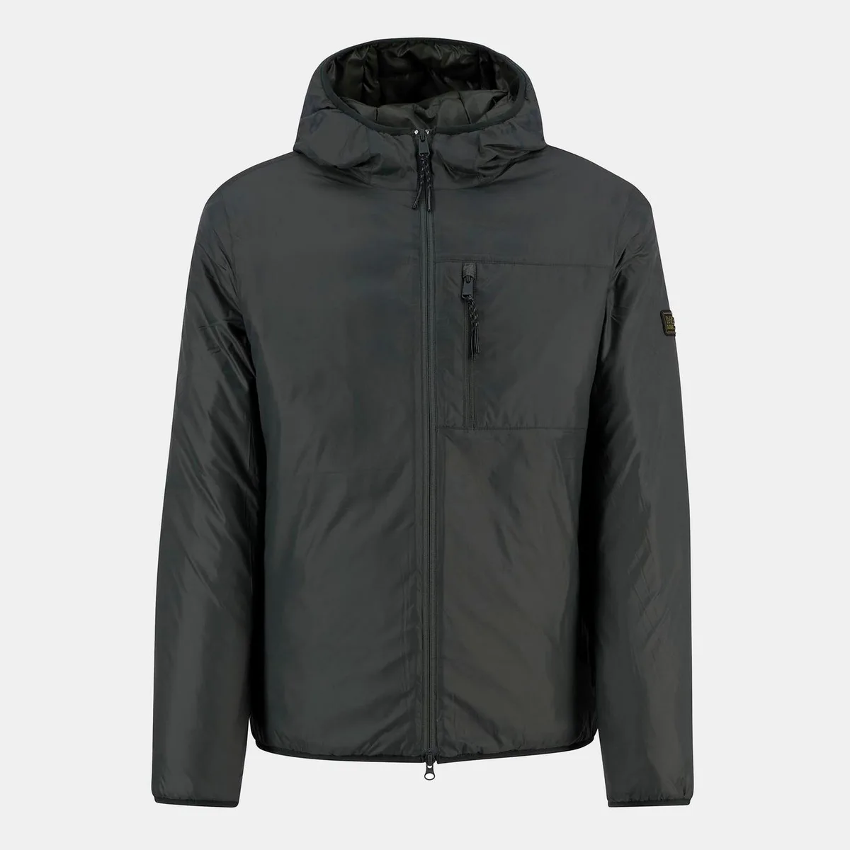 Barbour International Men's Lumley Hooded Long Sleeve Full Zip Quilted Jacket