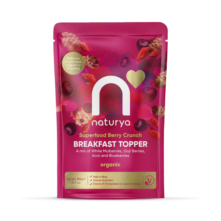 Naturya Organic Superfood Breakfast Topper Berry Crunch 150 g