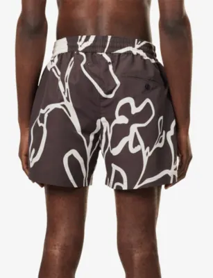FRESCOBOL CARIOCA Rio Floral-Print Swim Shorts detail 3