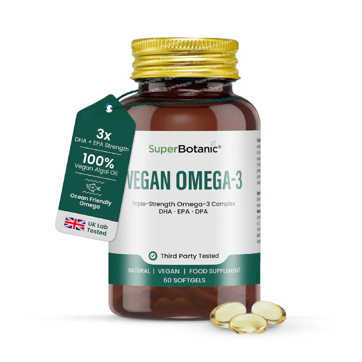 SUPER BOTANIC Vegan Omega 3 - Jar – Vitamins & Supplements > Supplements > Omega & Fish Oils