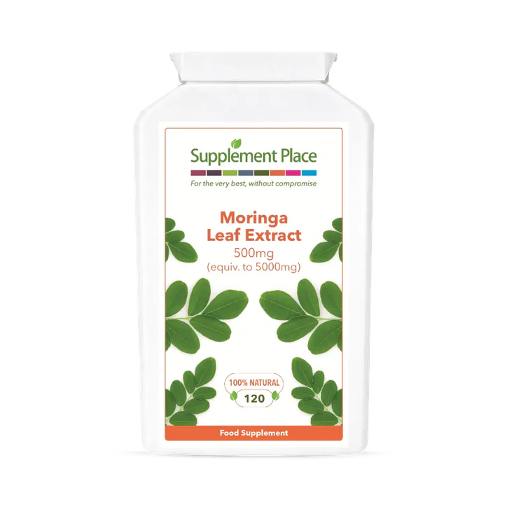 Supplement Place Moringa Leaf Extract 500mg | 120 Capsules