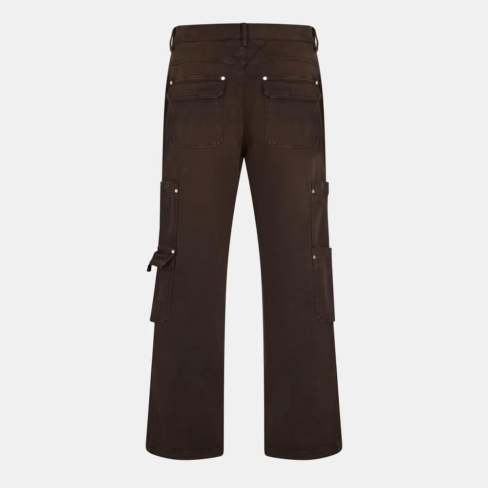 Represent Men's Rep Workshop Relaxed Fit Cargo Trousers detail 2