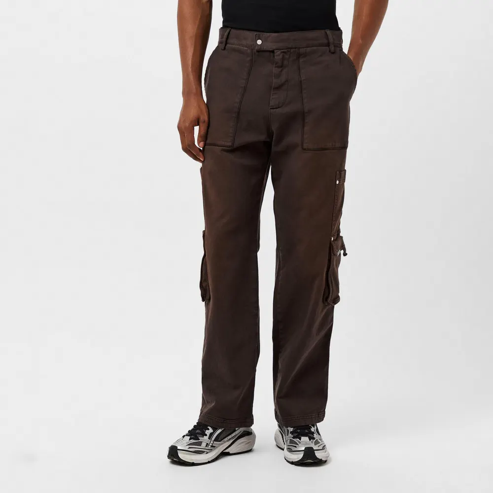 Represent Men's Rep Workshop Relaxed Fit Cargo Trousers detail 3