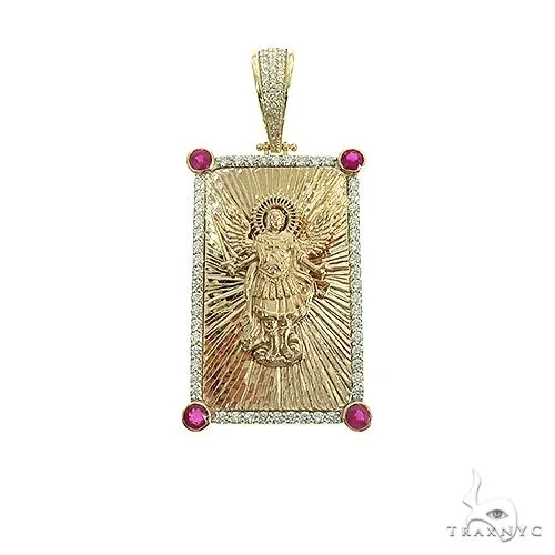 RINA - For Him CUSTOM Saint Michael 1oz Pamp Custom Made Pendant 66587 – Pendant