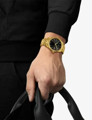 TISSOT T156.410.33.051.00 Ballade PVD-Coated Stainless-Steel Quartz Watch detail 2