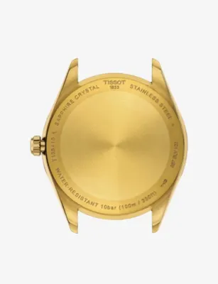 TISSOT T156.410.33.051.00 Ballade PVD-Coated Stainless-Steel Quartz Watch detail 3
