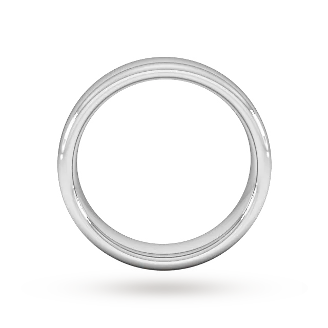 For Him 6mm Slight Court Extra Heavy Wedding Ring In 18 Carat Yellow Gold, additional product view 3