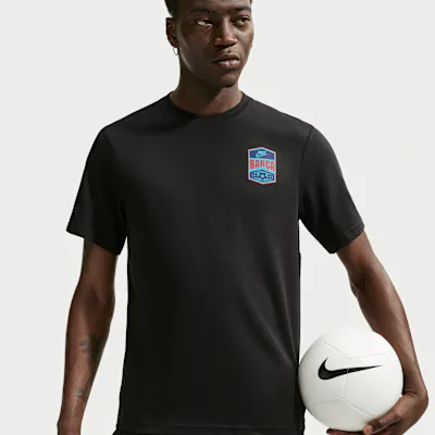 Nike F.C. Barcelona Primary Third Men's Nike Dri-FIT Football Top - Black/Black/Dusty Cactus