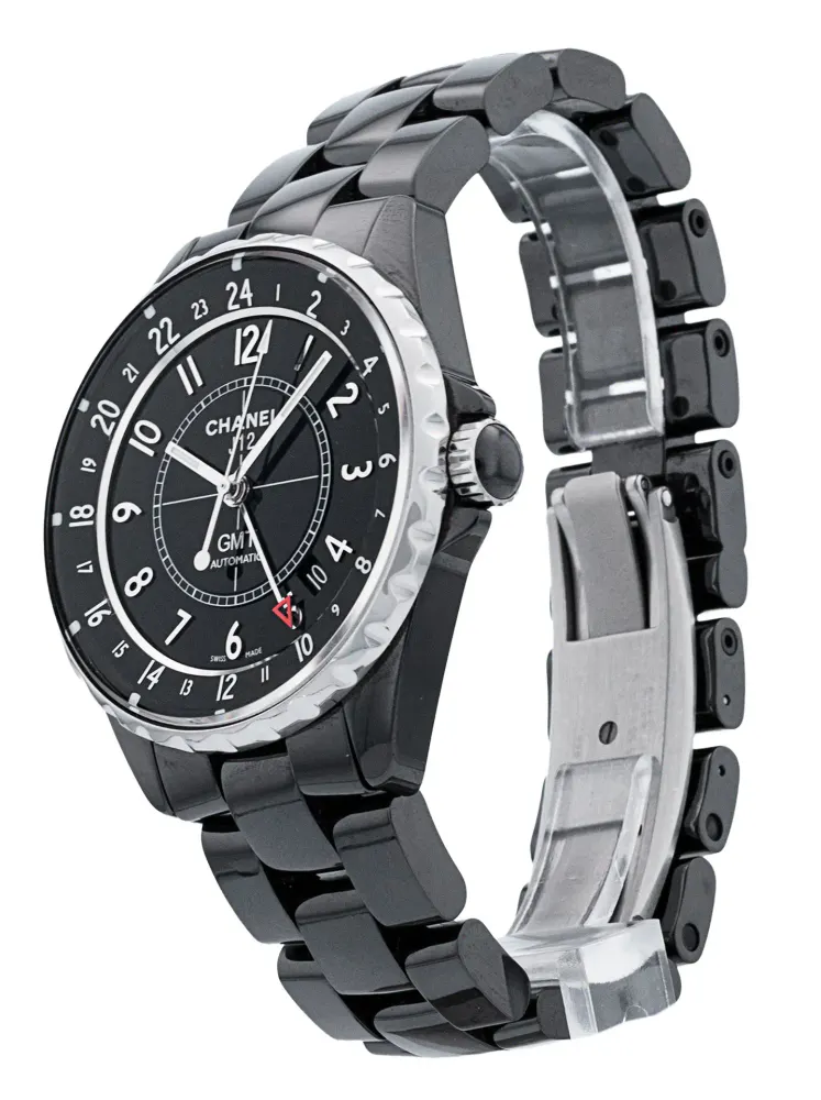 Chanel J12 H3101 — 2002 — Excellent in Black Arabic, additional product view 2
