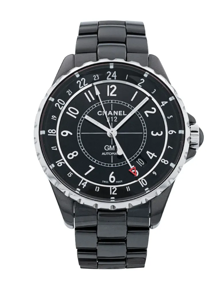 Chanel J12 H3101 — 2002 — Excellent in Black Arabic – Pre-owned watches