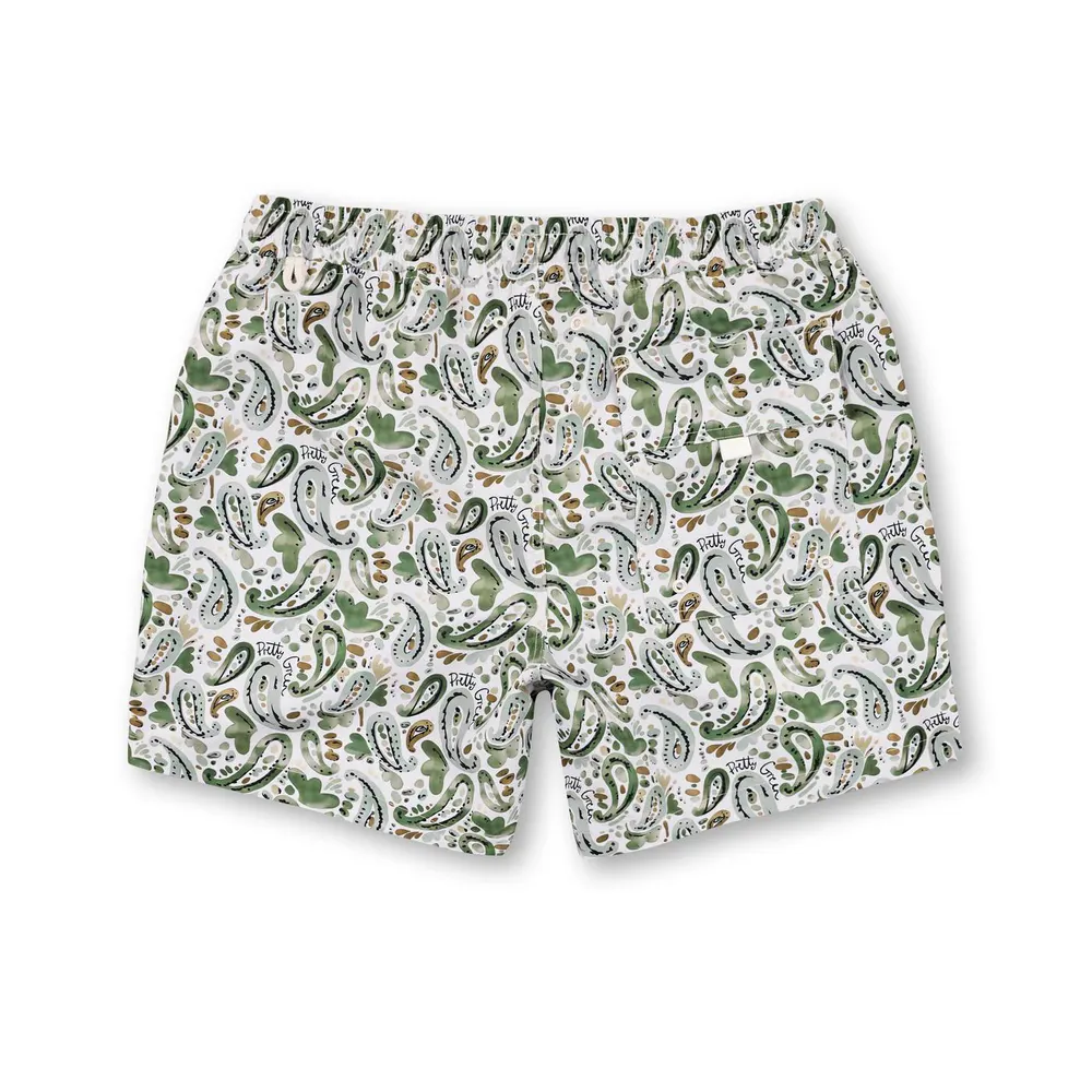 Pretty Green Men's Aquarelle Swim Shorts