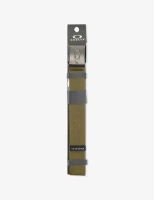 OAKLEY Ellipse Embossed-Logo Woven Belt