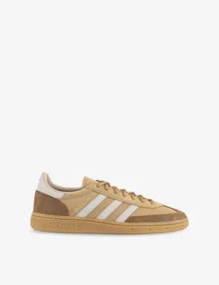 ADIDAS Handball Spezial Suede Trainers - EUR 43.5 / 9.5 UK MEN in SAND BROWN GUM – Mens | Trainers | Lace up trainers