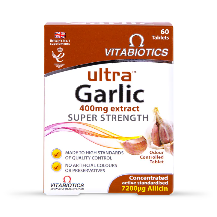 Vitabiotics Ultra Garlic 60 Tablets