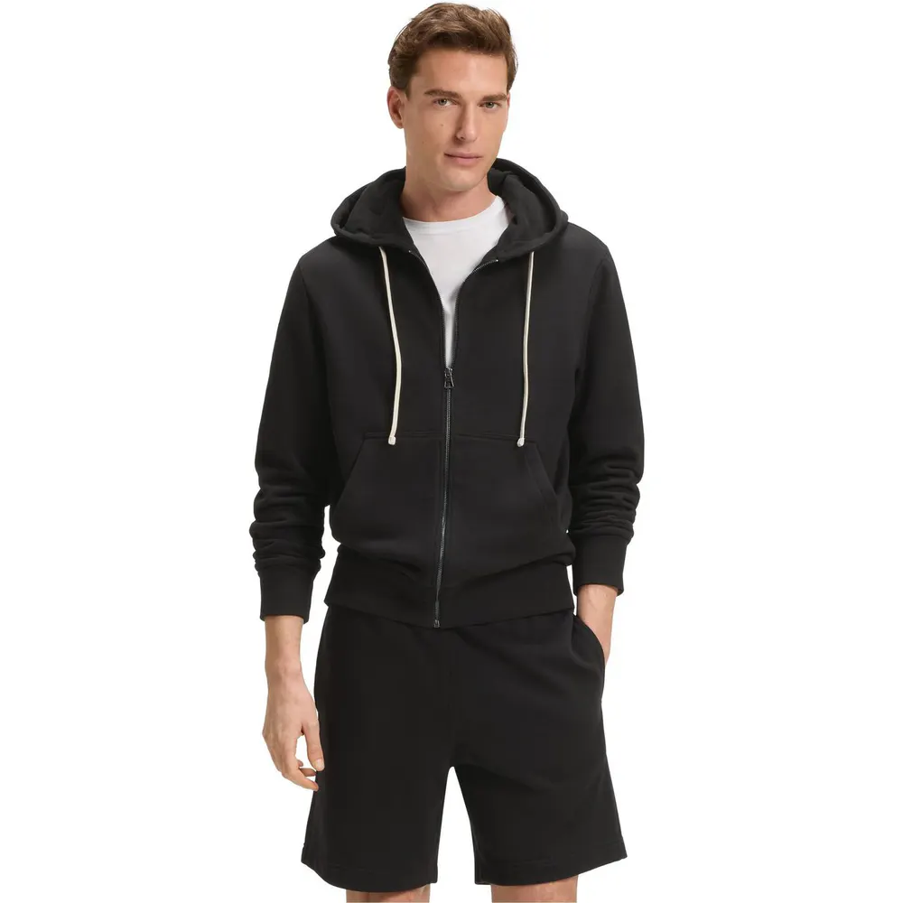 Boss Men's Full Zip Cotton Long Sleeve Hoodie detail 2