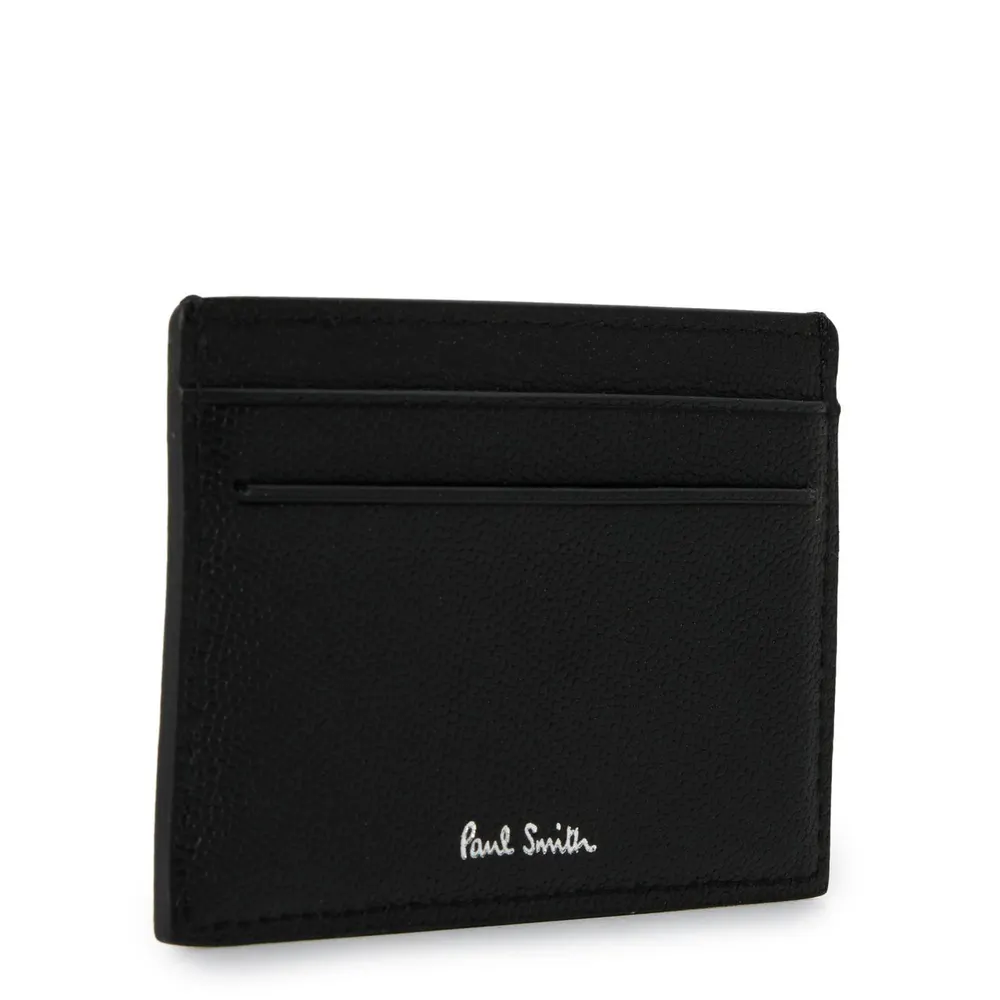 Paul Smith Zebra Leather Card Holder detail 2