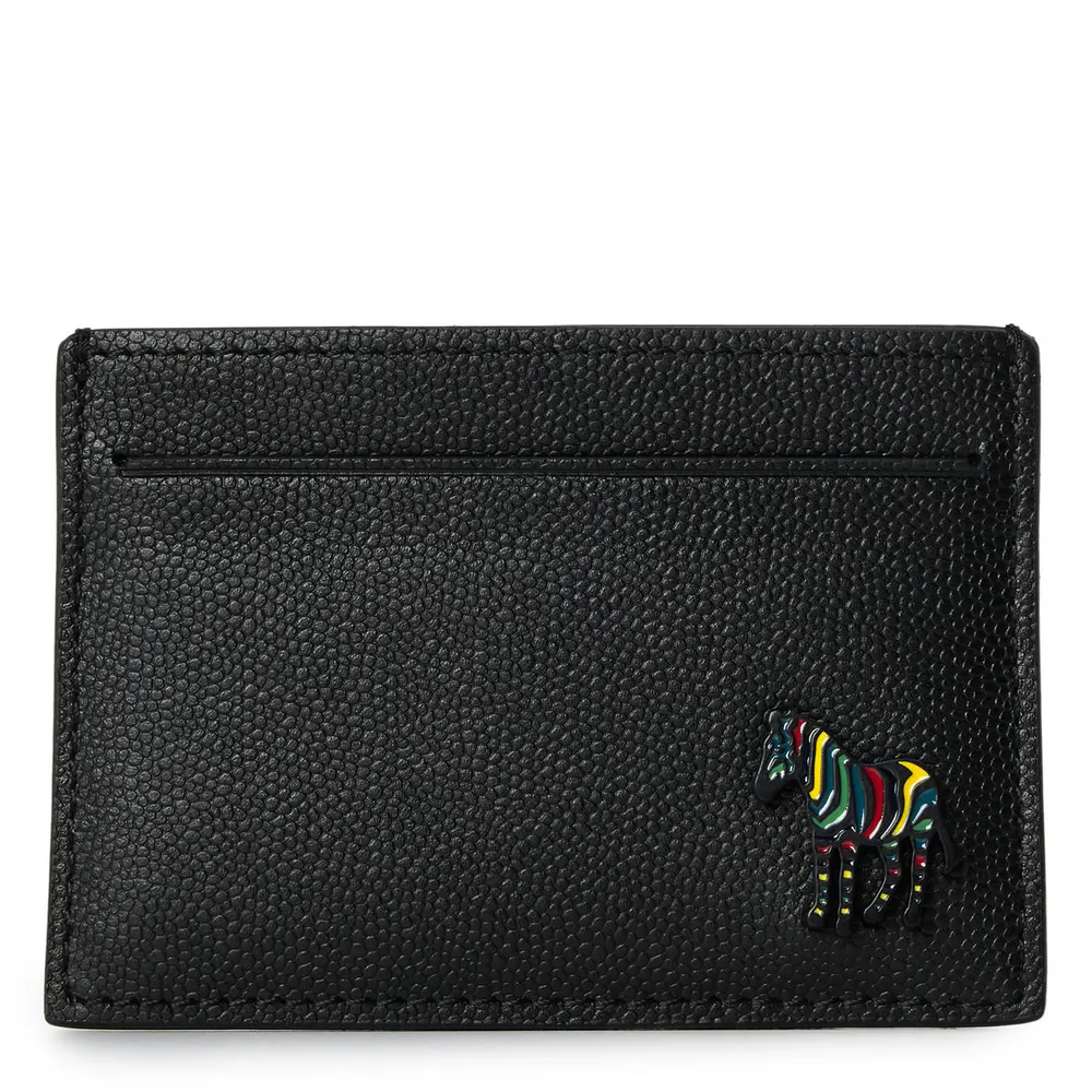 Paul Smith Zebra Leather Card Holder
