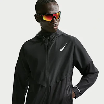 Nike AeroSwift Men's Storm-FIT Aerogami Running Jacket - Black/Summit White