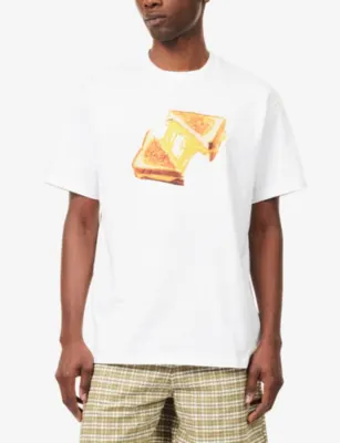 CARHARTT WIP Cheese Toast Short-Sleeve Cotton T-Shirt detail 3