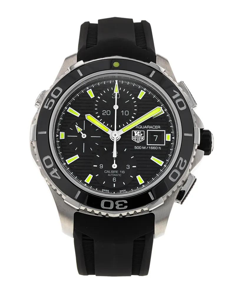 Tag Heuer Aquaracer CAK2111.FT8019 — 2016 — Excellent