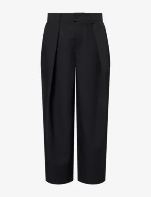ONLY THE BLIND Nightfall Embossed Logo Embroidery Woven Trousers