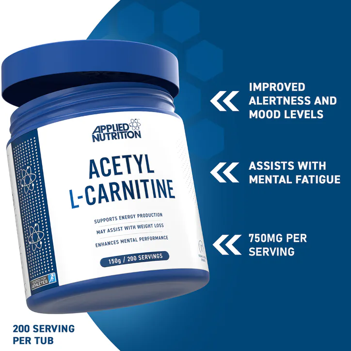 Applied Nutrition Acetyl L-Carnitine Powder 150g detail 3
