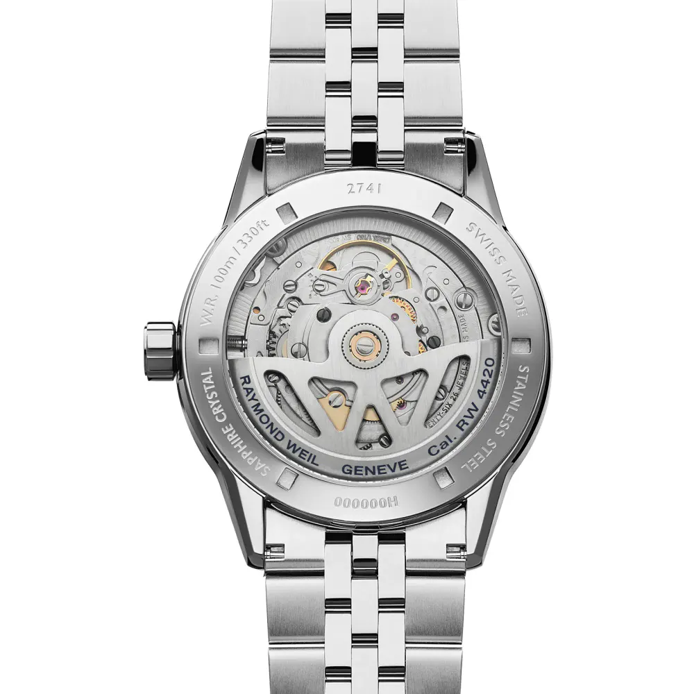 Raymond Weil Freelancer Date Green Dial Stainless Steel 40mm Mens Watch detail 3