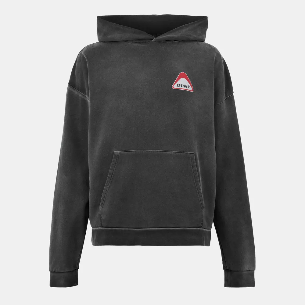 Duke and Dexter Men's Pull Over Hoodie in Vintage Black – Clothing