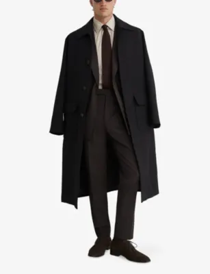 REISS Dream Tailored Wool-Blend Trousers detail 2