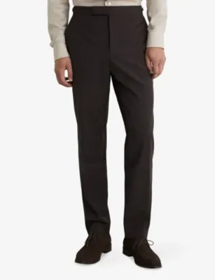 REISS Dream Tailored Wool-Blend Trousers detail 3