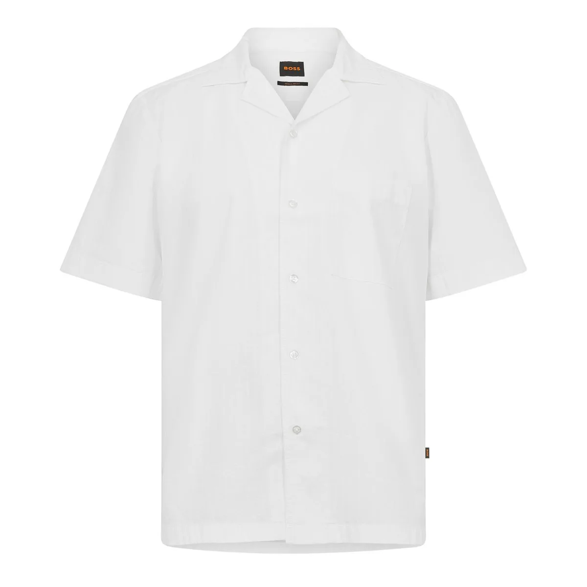 Boss Men's Short Sleeve Plain Shirt