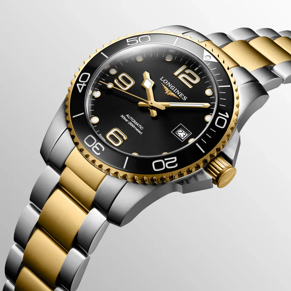 Longines HydroConquest 41mm Mens Watch in Black, additional product view 2