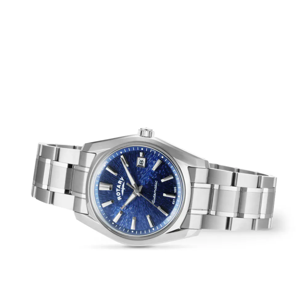 Rotary Lumen 40mm Mens Watch Blue in Blue, additional product view 3