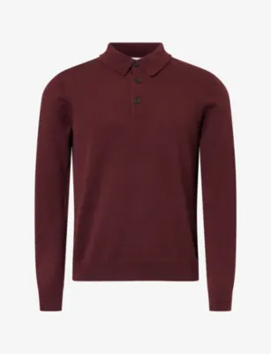 SUNSPEL Regular-Fit Cashmere Polo Jumper