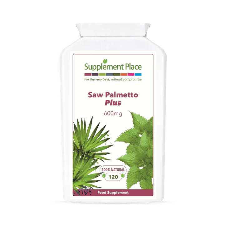 Supplement Place Saw Palmetto Plus | Saw Palmetto, Lycopene, Nettle | 120 Capsules